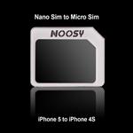 Nano Sim til Micro Sim Adapter 
